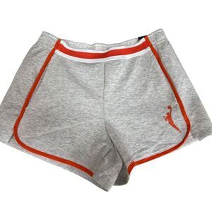 DSG WNBA girls Sport Fleece Mid-Rise Shorts i Light Heather Grey Sz M 10-12 NWT